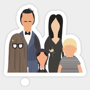 The Belchers x Addams Family Sticker